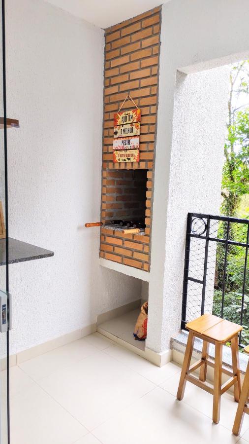 Apto Centro Ubatuba Com Varanda Gourmet, Suite E Piscina 외부 사진