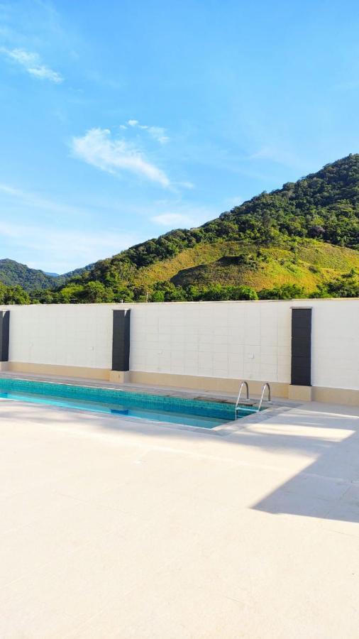 Apto Centro Ubatuba Com Varanda Gourmet, Suite E Piscina 외부 사진